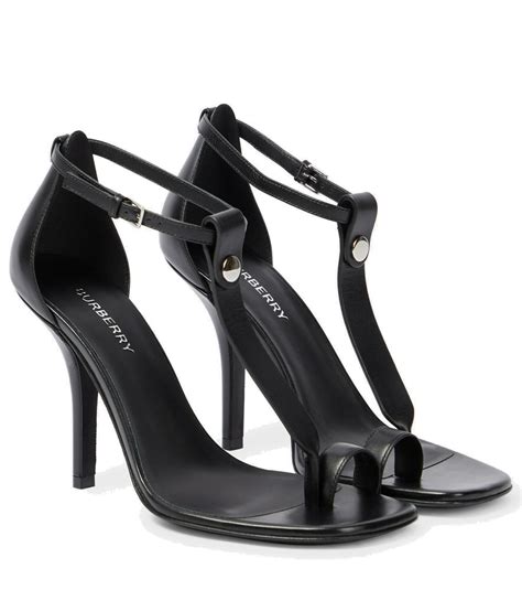 burberry reason leather thong sandals|thomas burberry sandals.